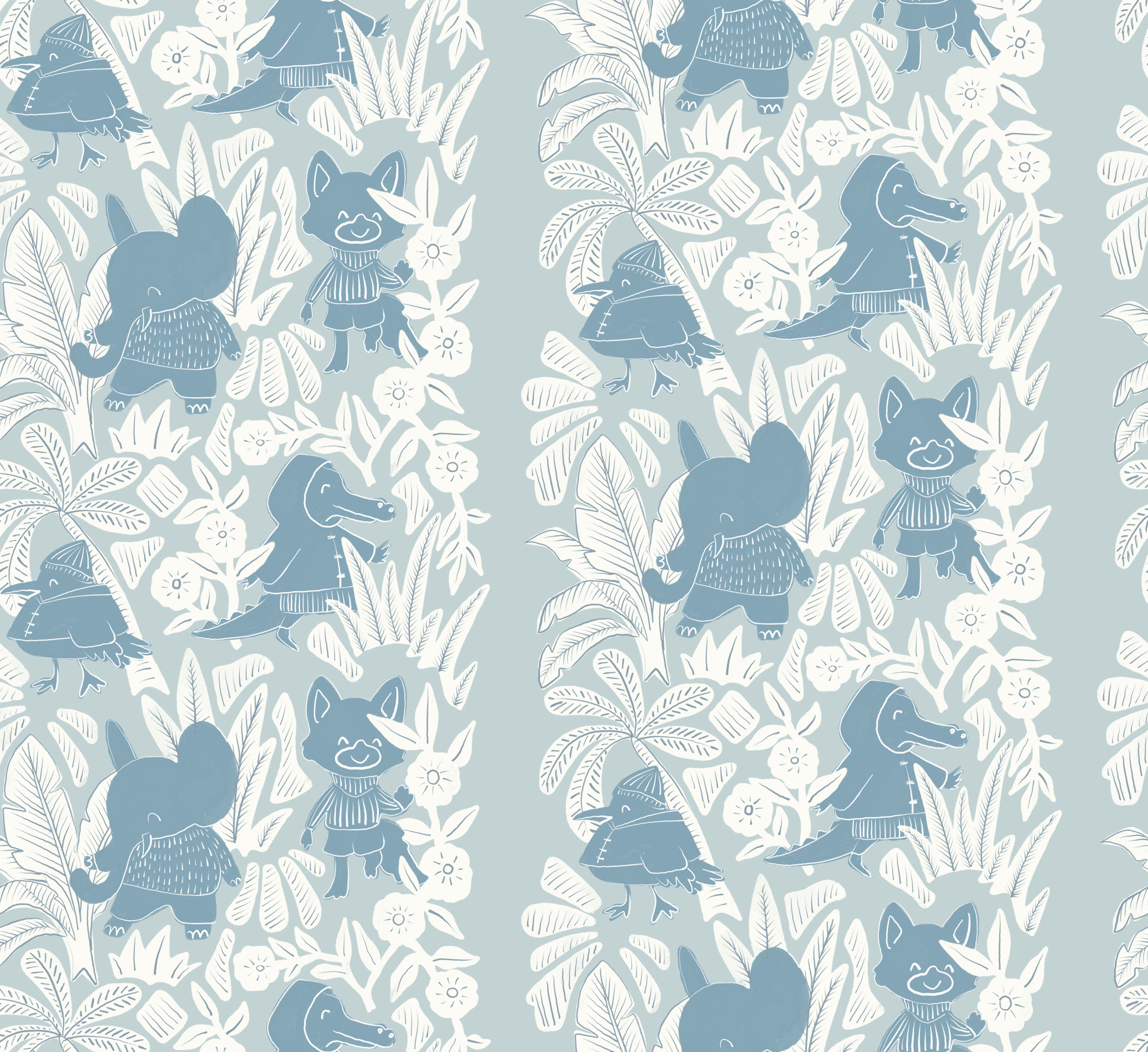 Jubilee Sky Light Fabric