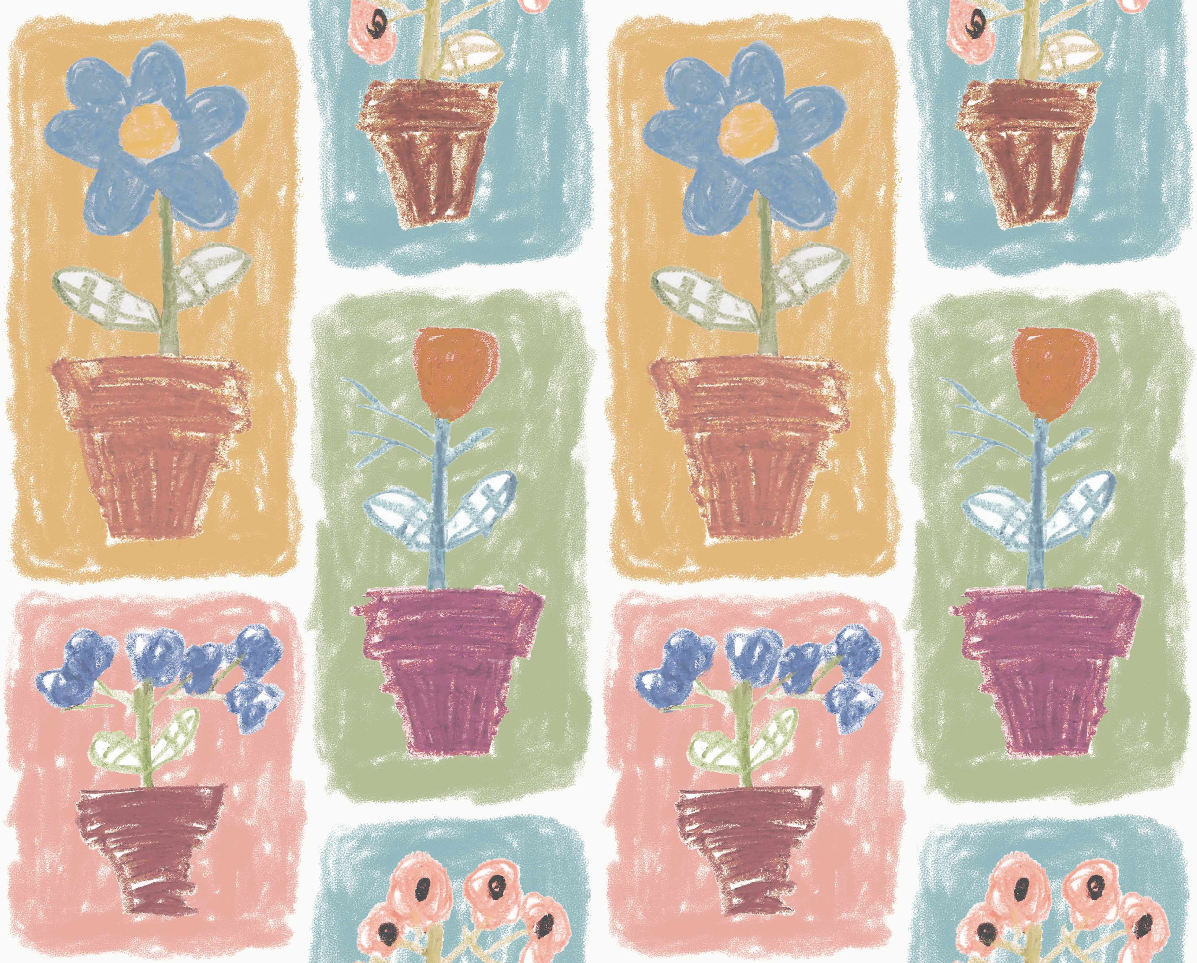 Doodle Spring Fabric