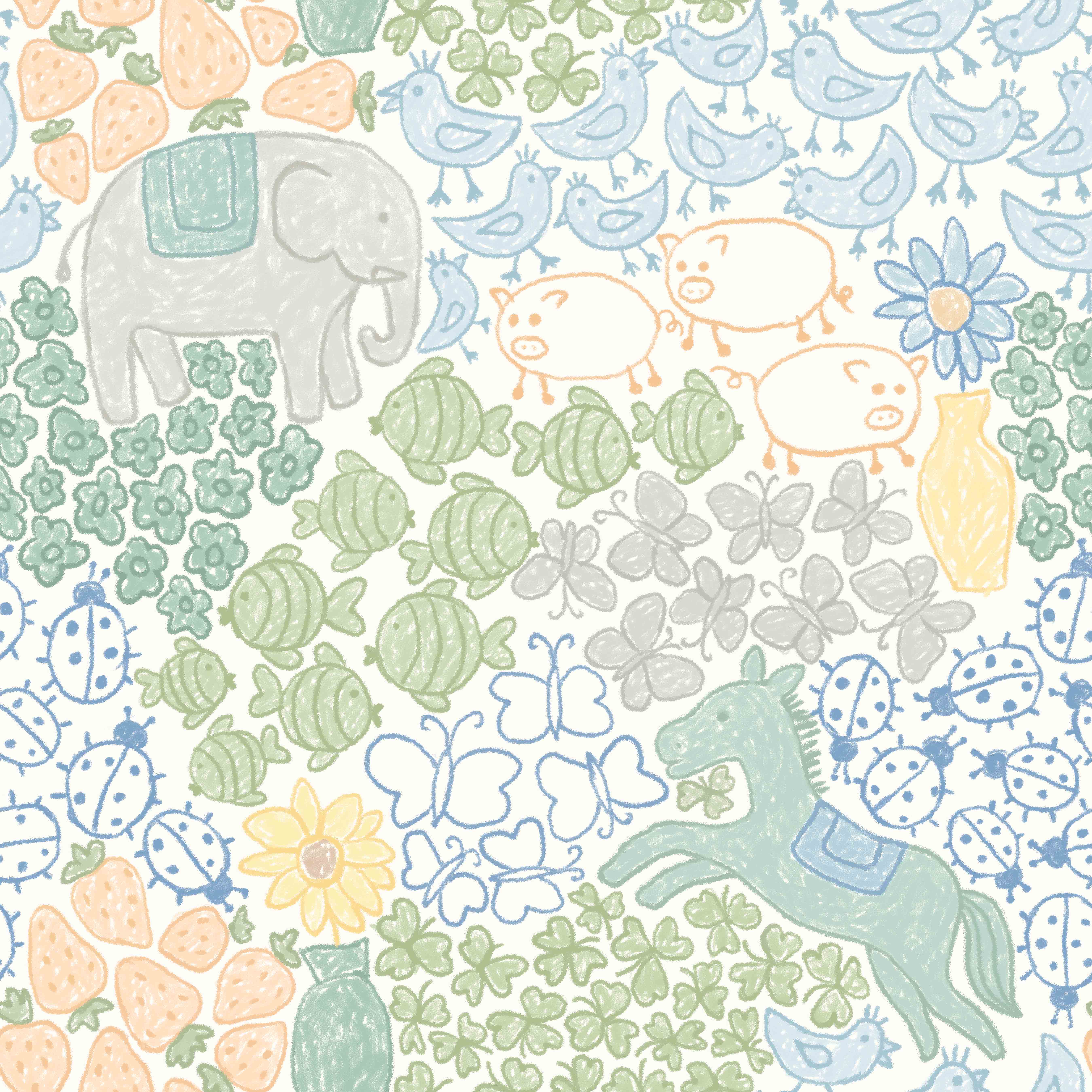 Orchard Lagoon Fabric