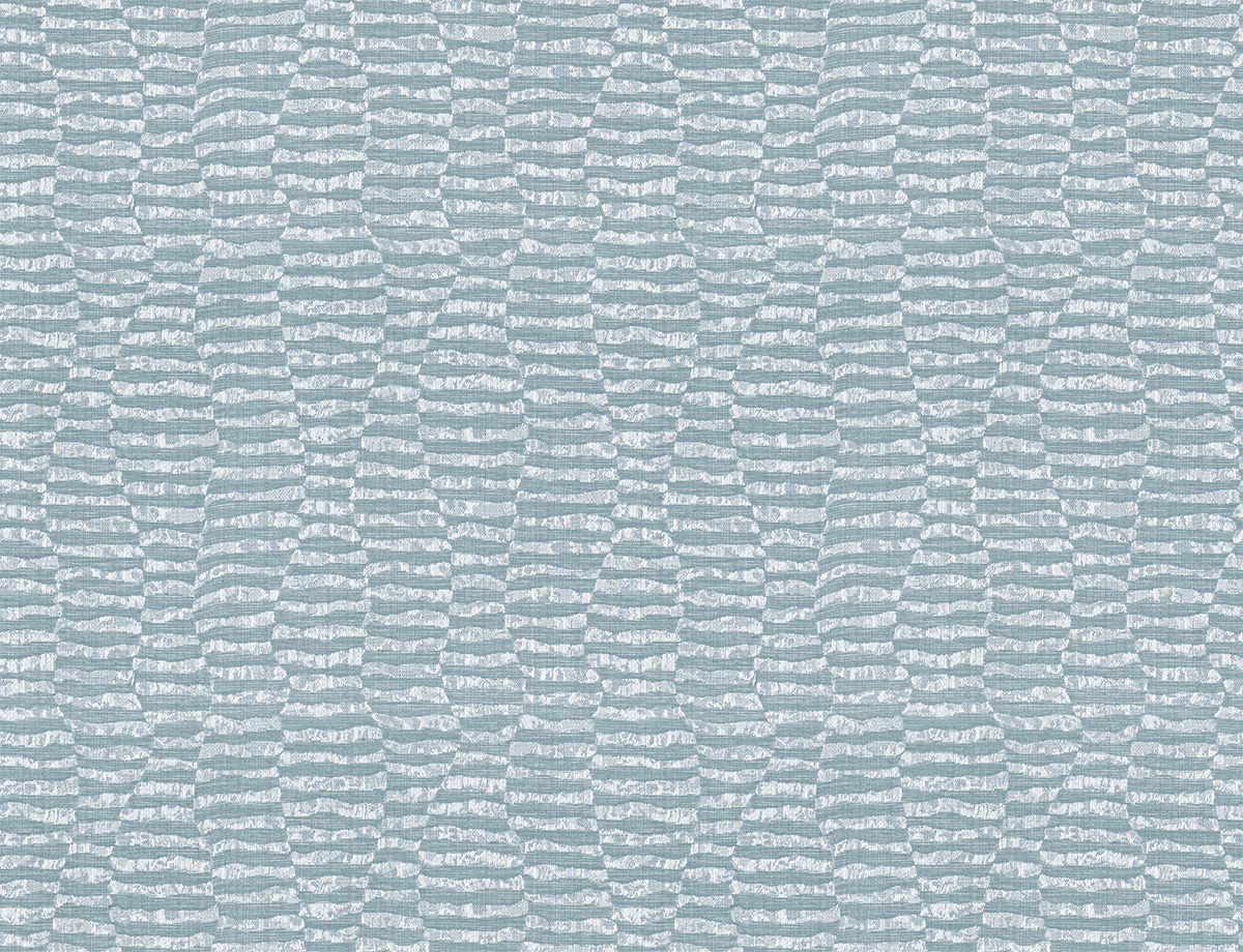 Landscape Dusky Blue Fabric
