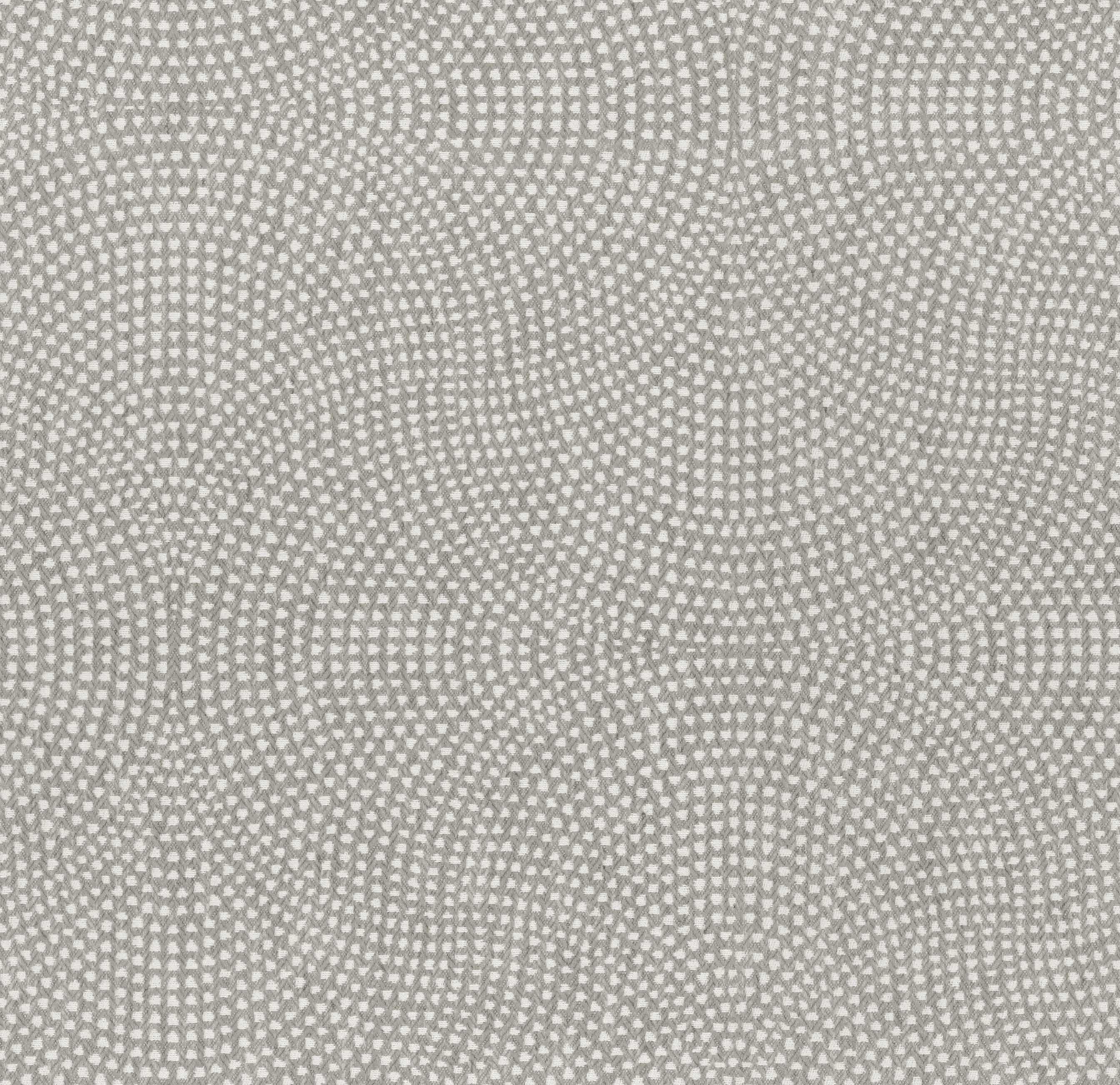 Stipple Silver Fabric