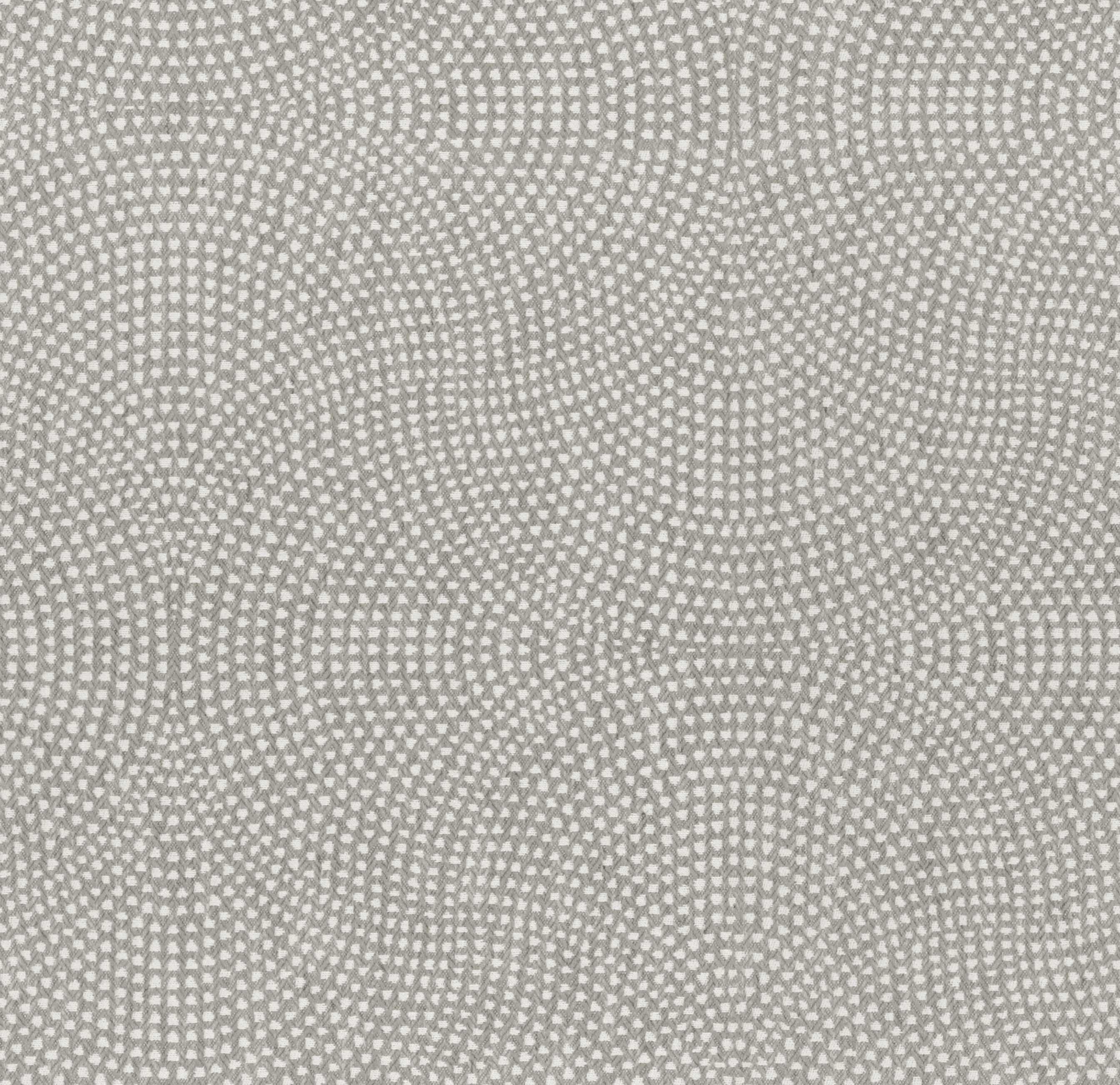 Stipple Silver Fabric