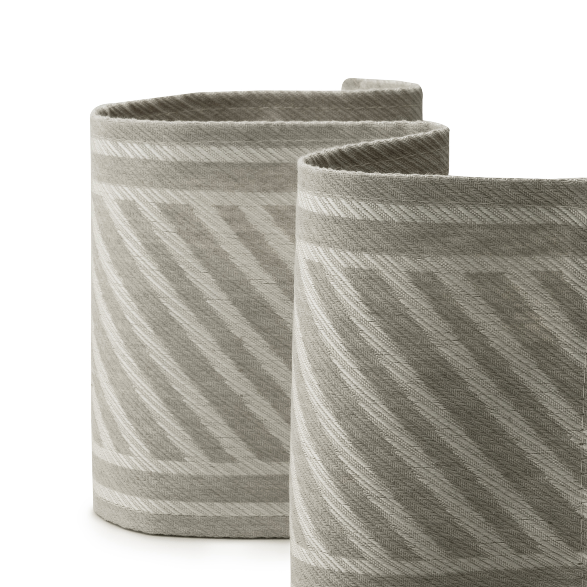 Slant Silver Fabric