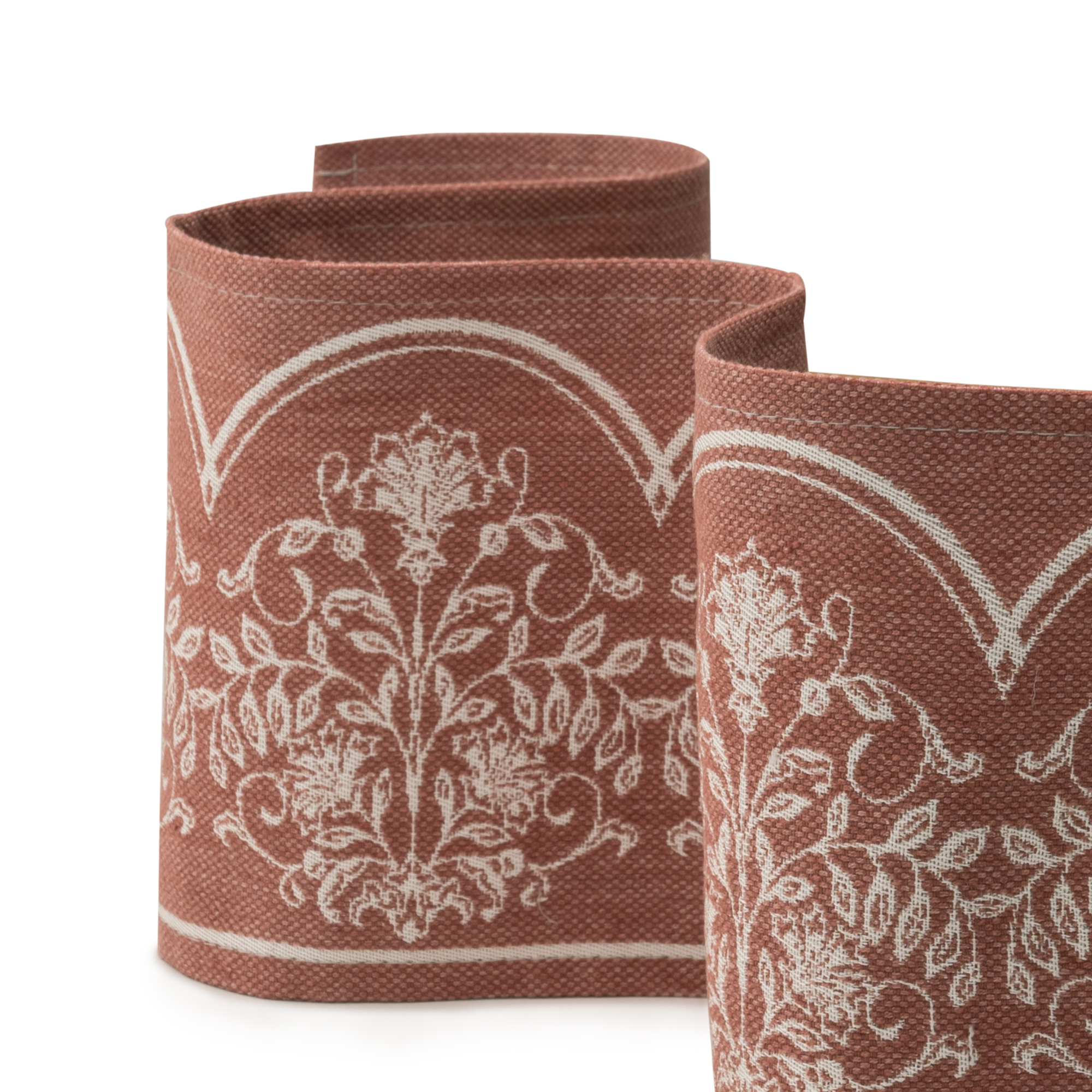Frills Brick Fabric