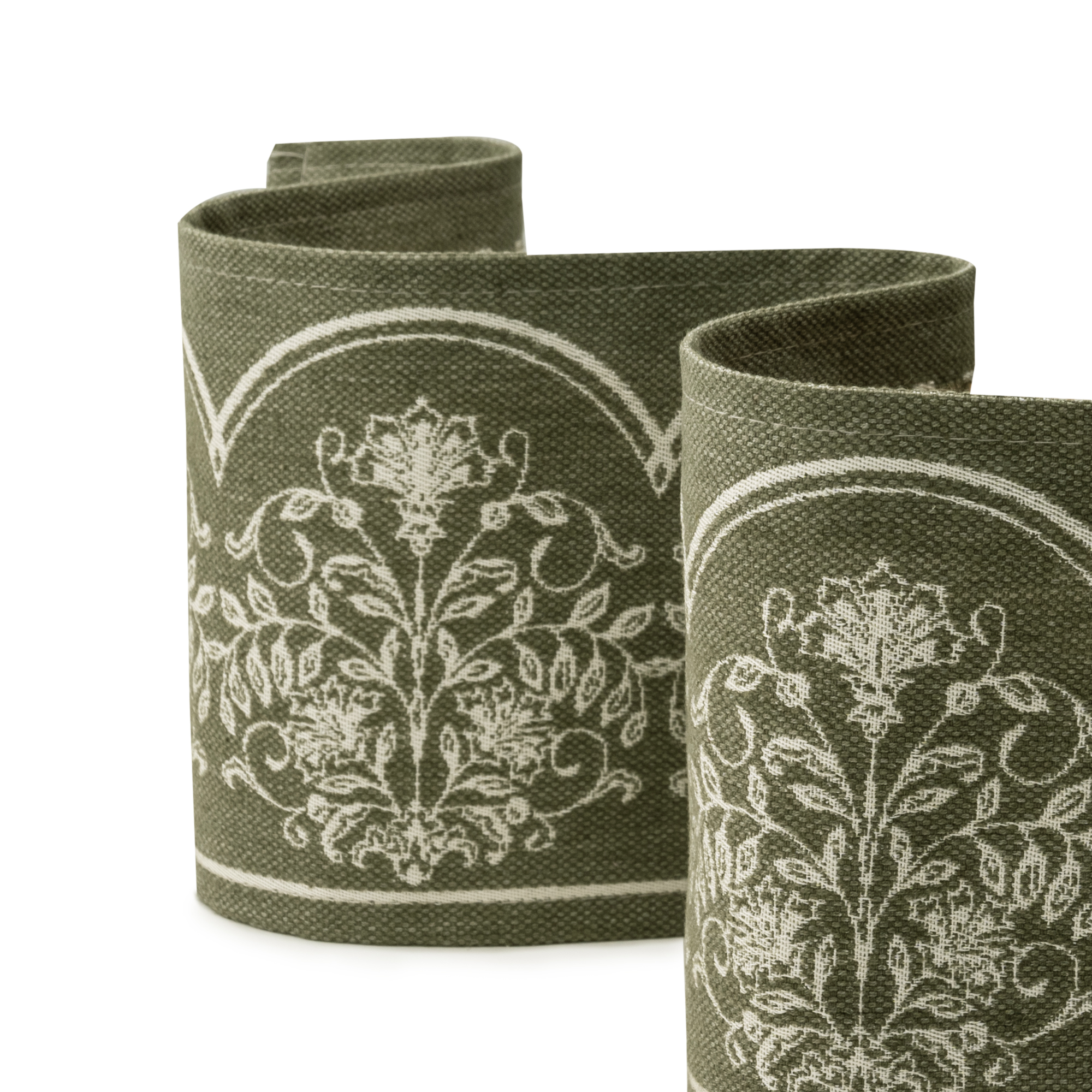 Frills Olive Fabric