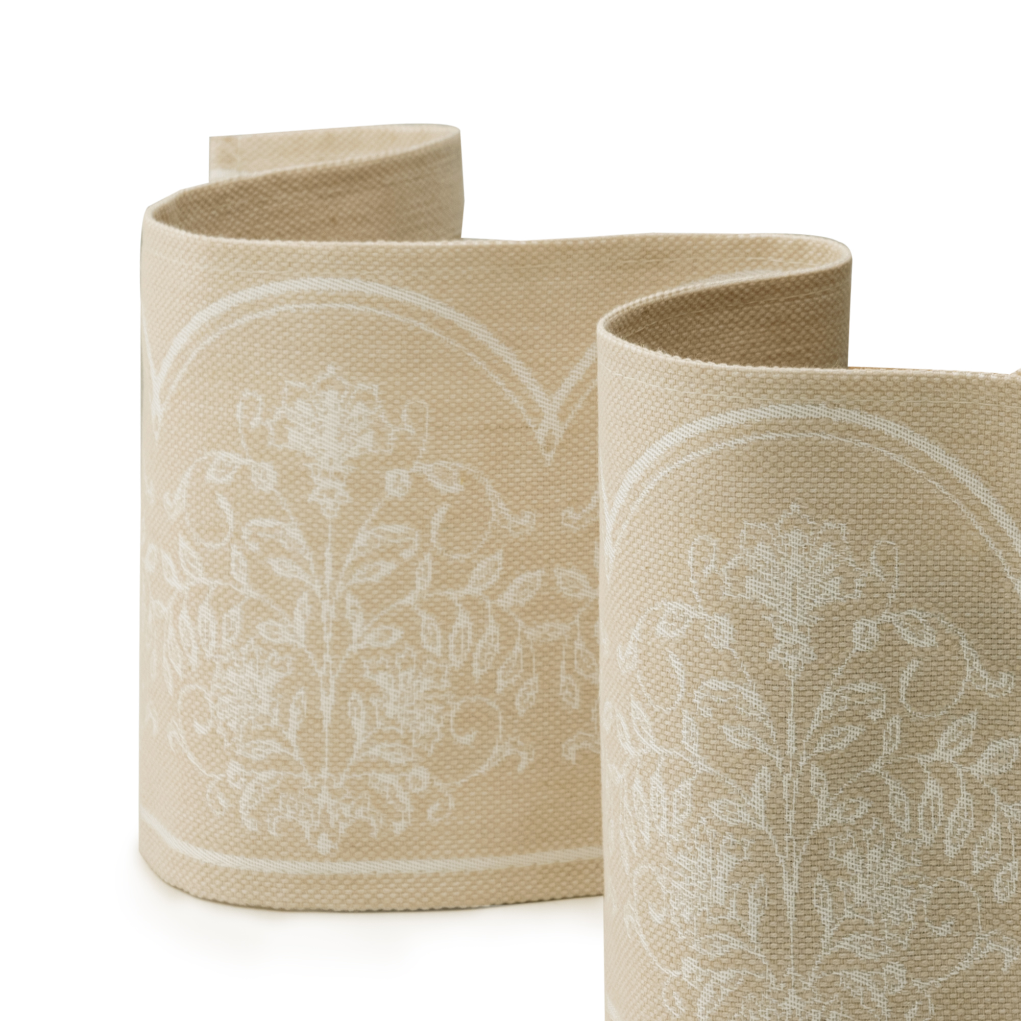 Frills Ivory Fabric