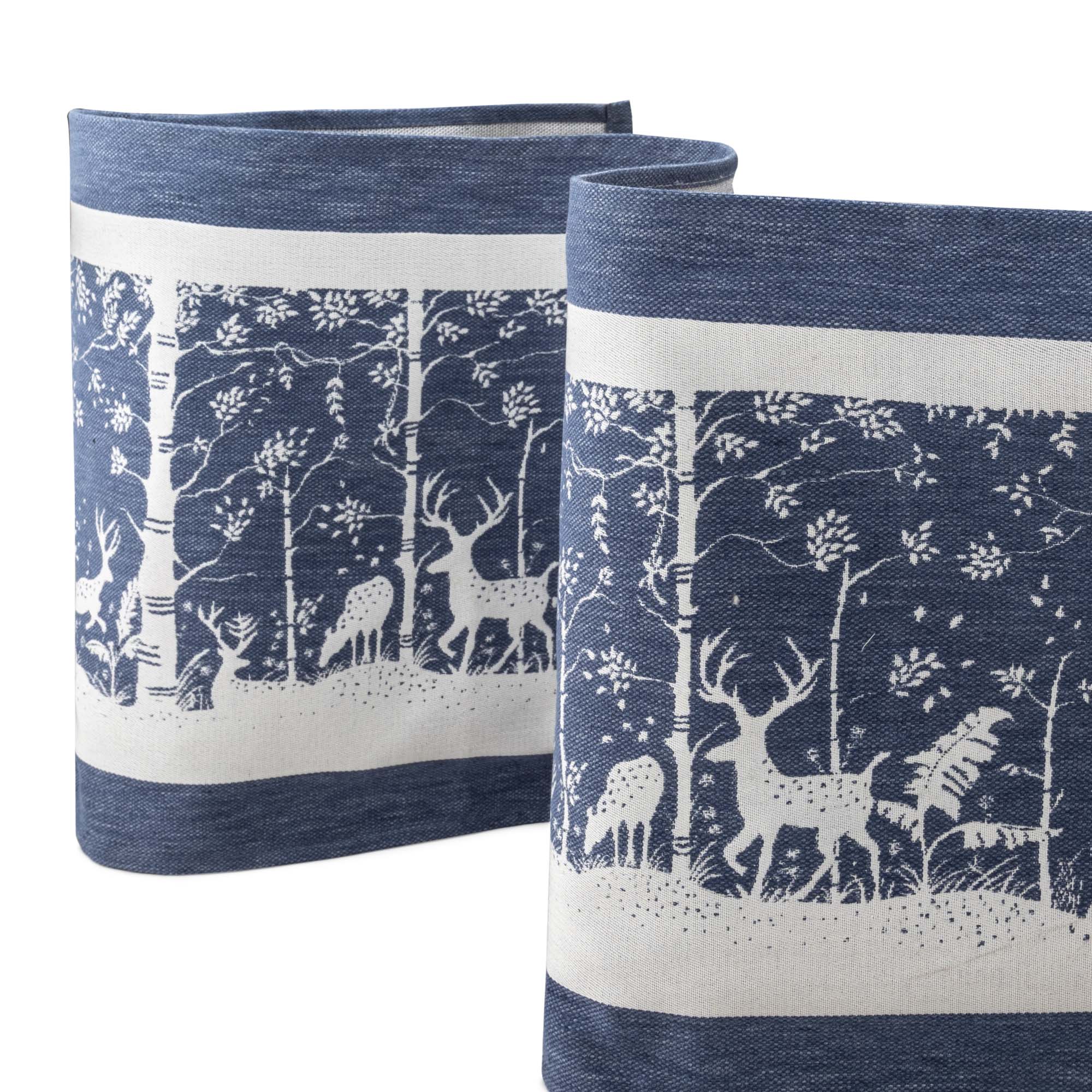 Doe Indigo Fabric