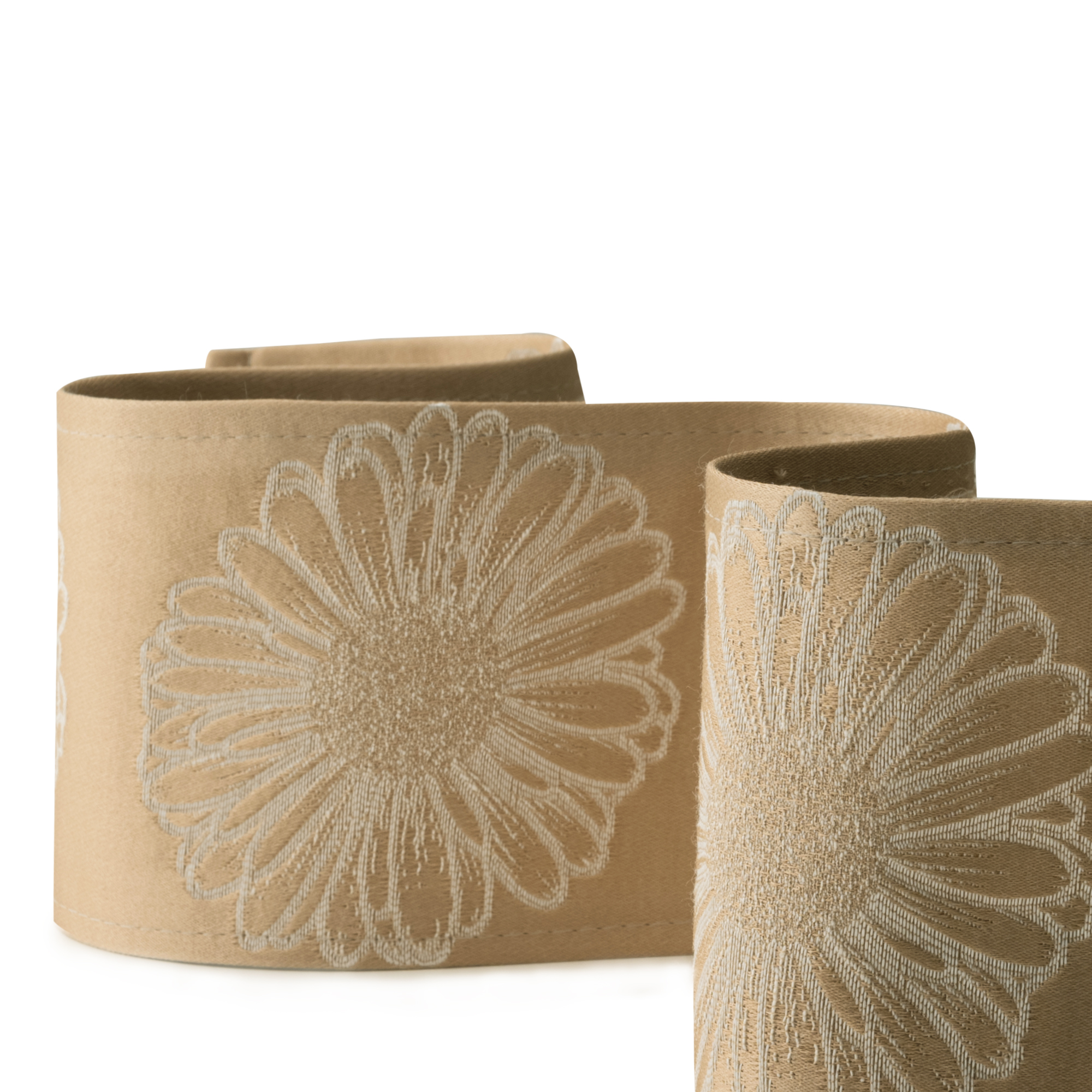 Daisy Oatmeal Fabric