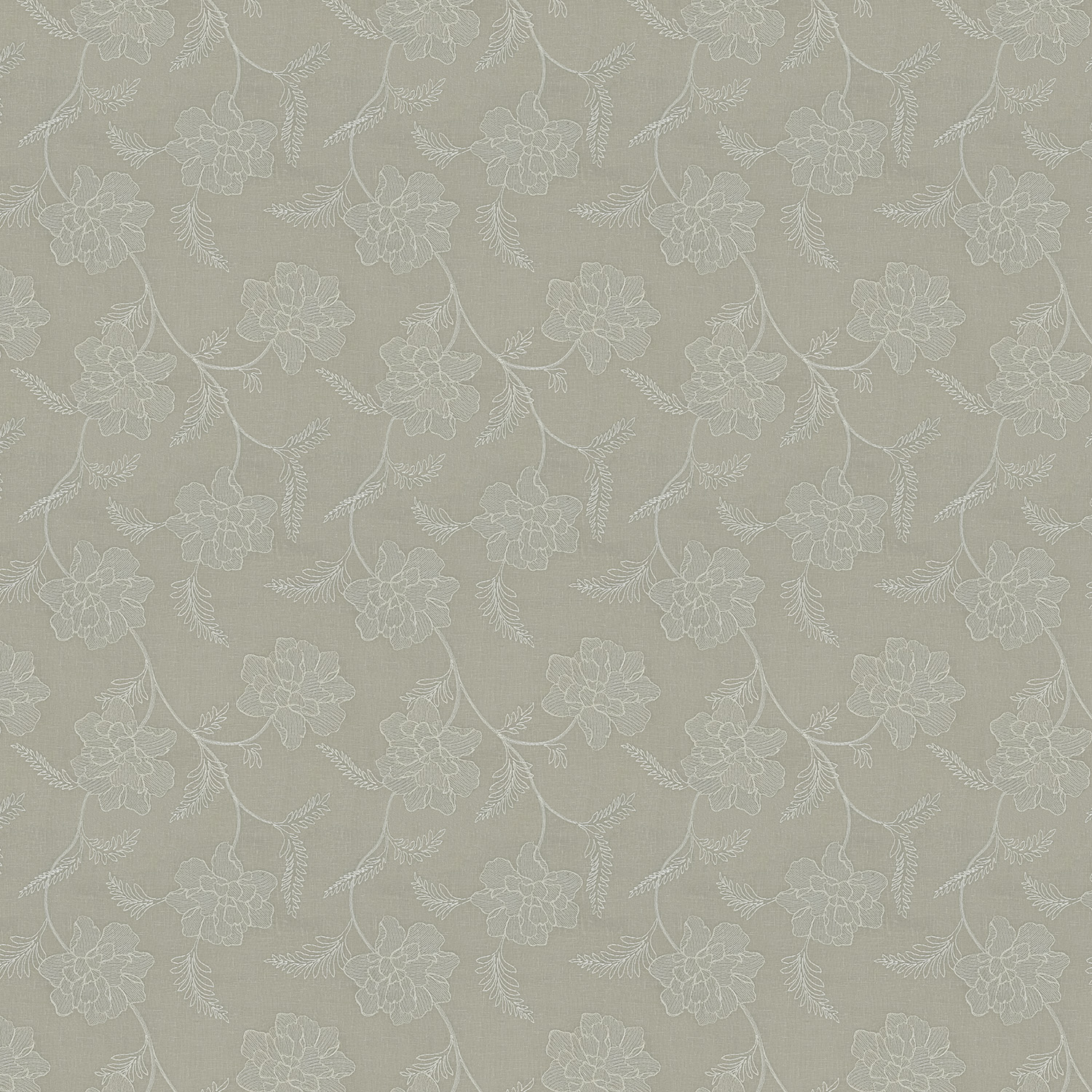 Floralstreak Oatmeal Fabric