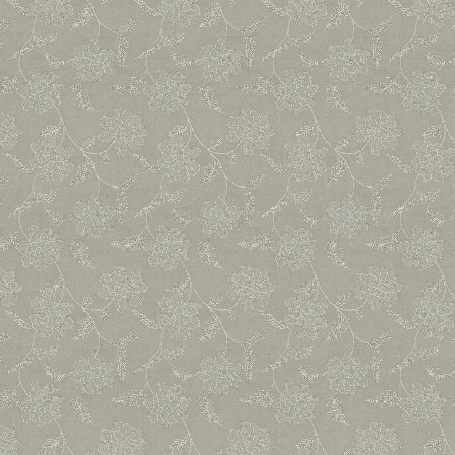 Floralstreak Oatmeal Fabric