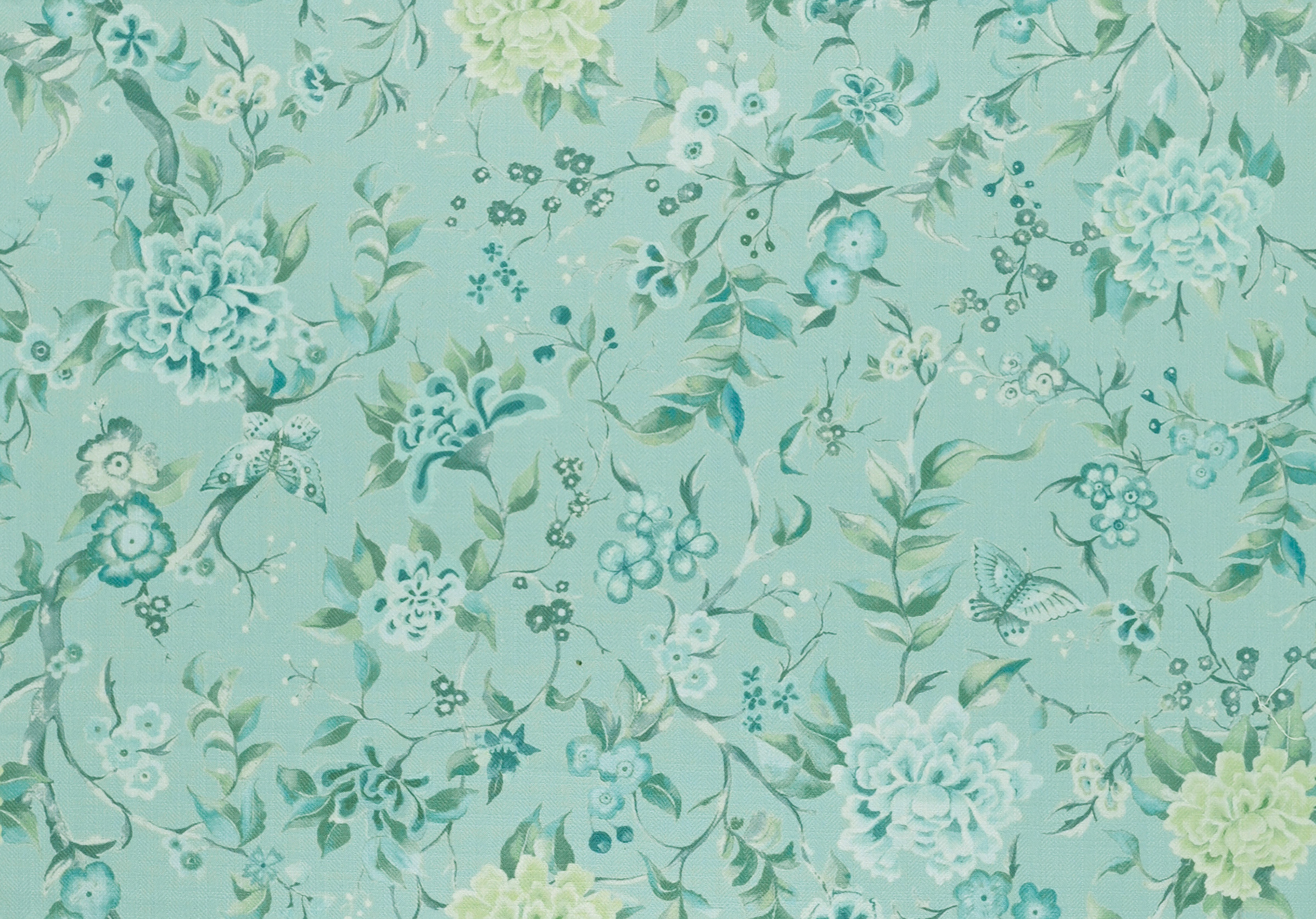 Floret Mistyteal Fabric