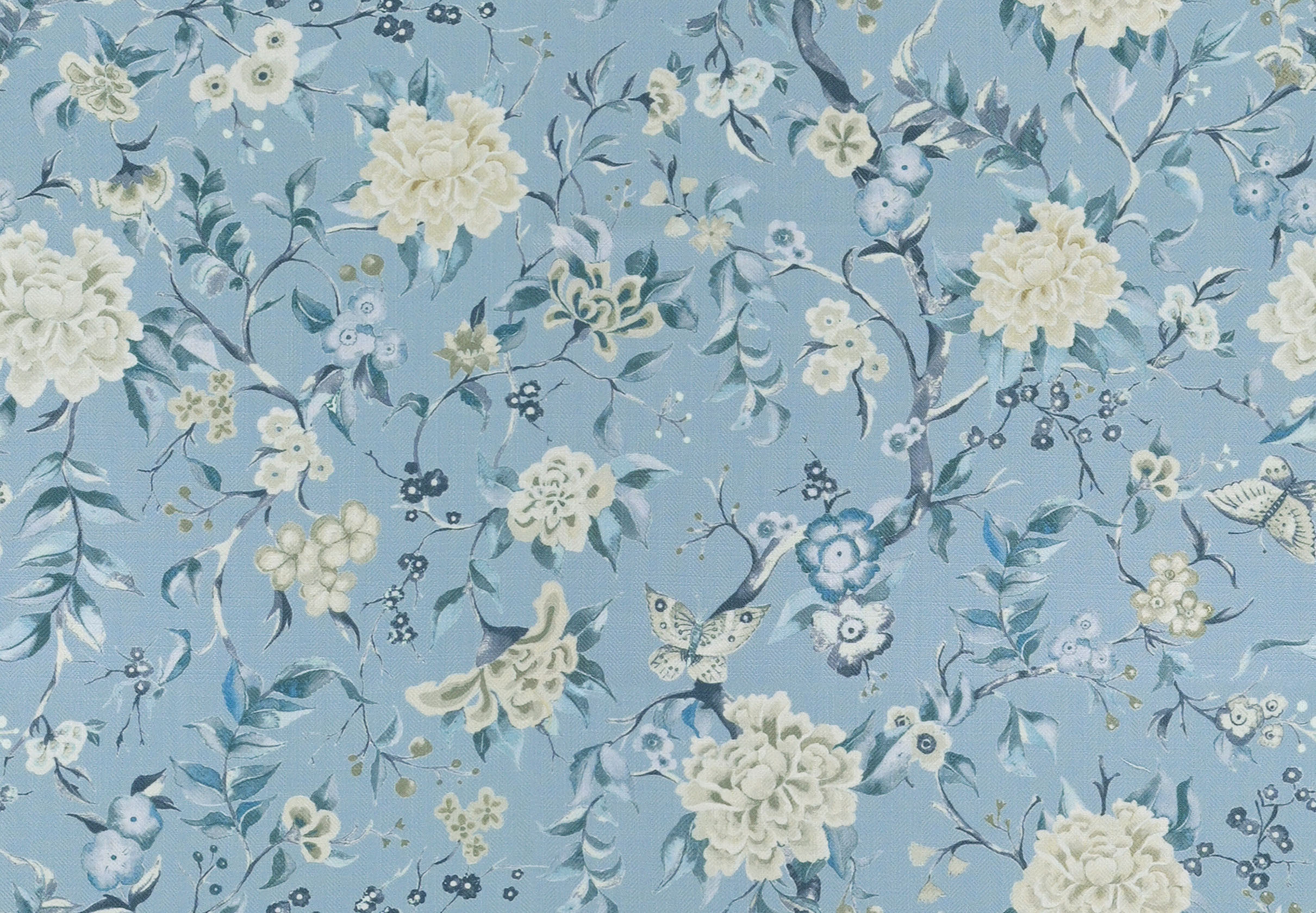 Floret Indigoferra Fabric