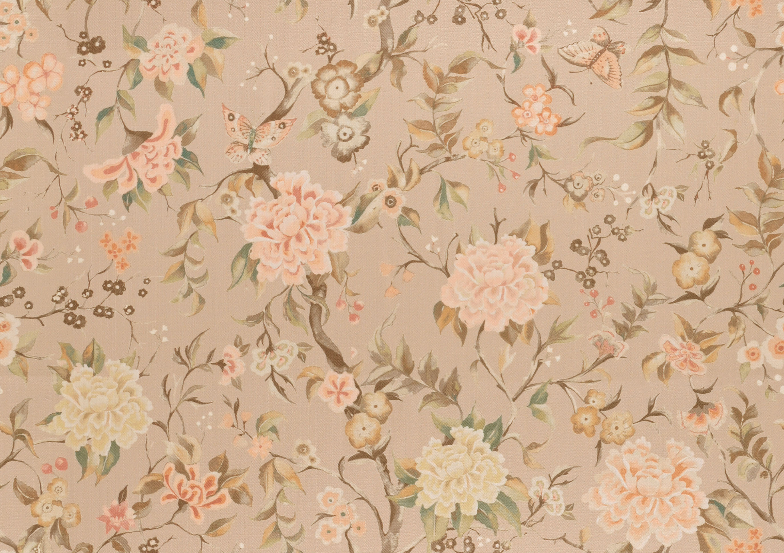 Floret Dusky Rose Fabric