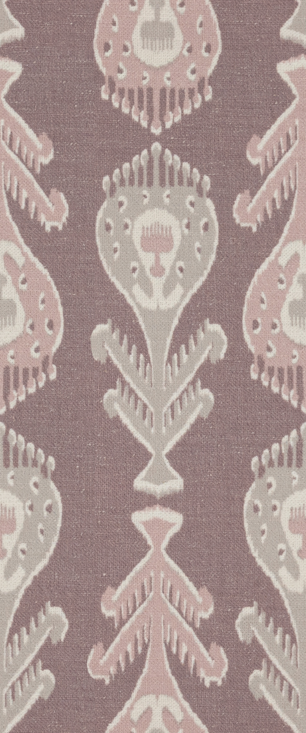 Ikat Lilac Fabric