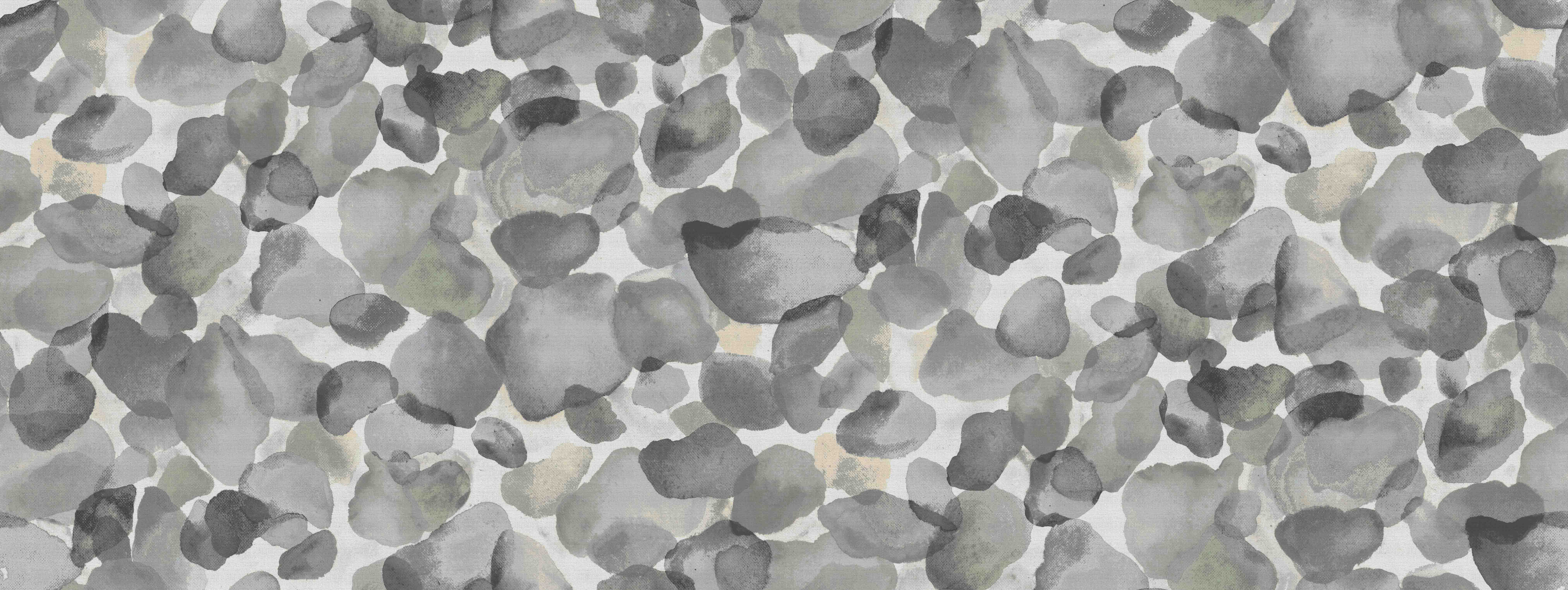 Petals French Grey Fabric