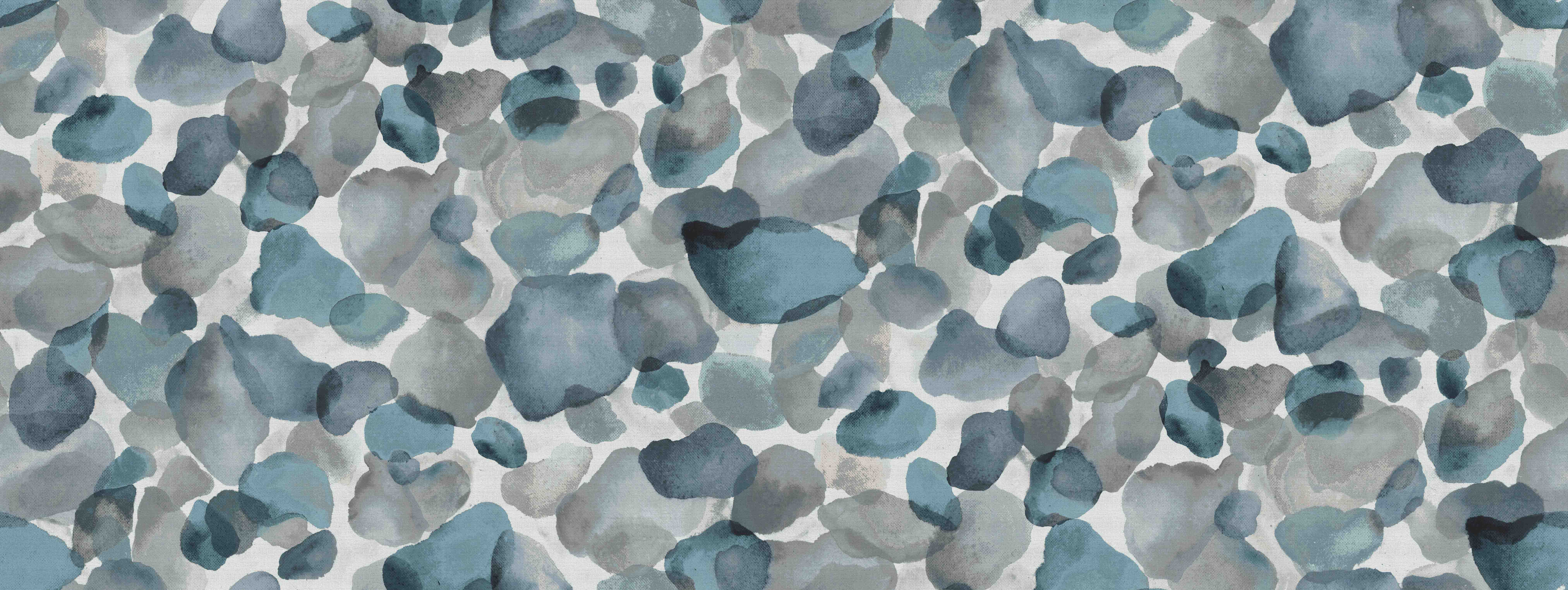 Petals Aqua Marine Fabric