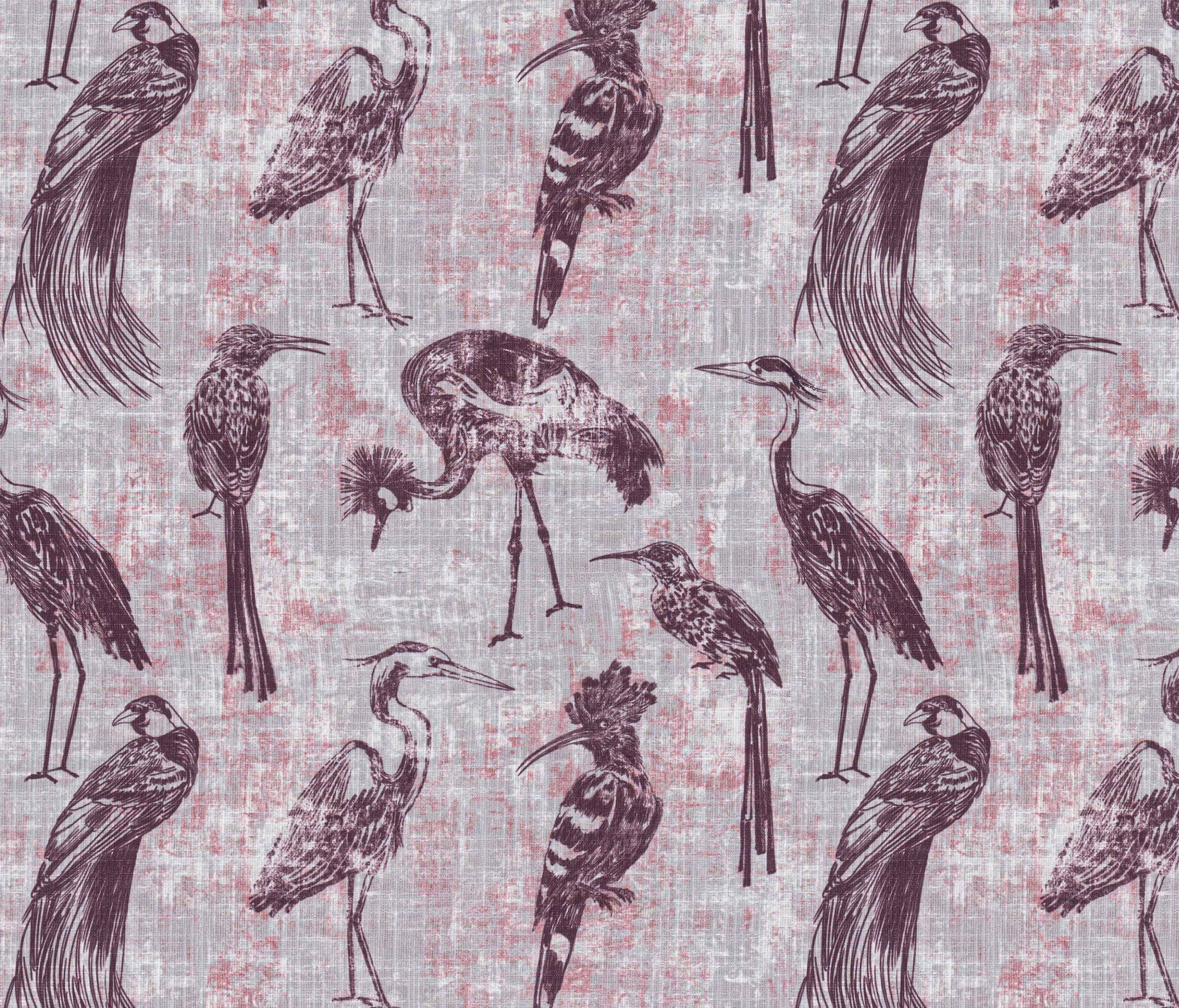 Safari Plum Fabric