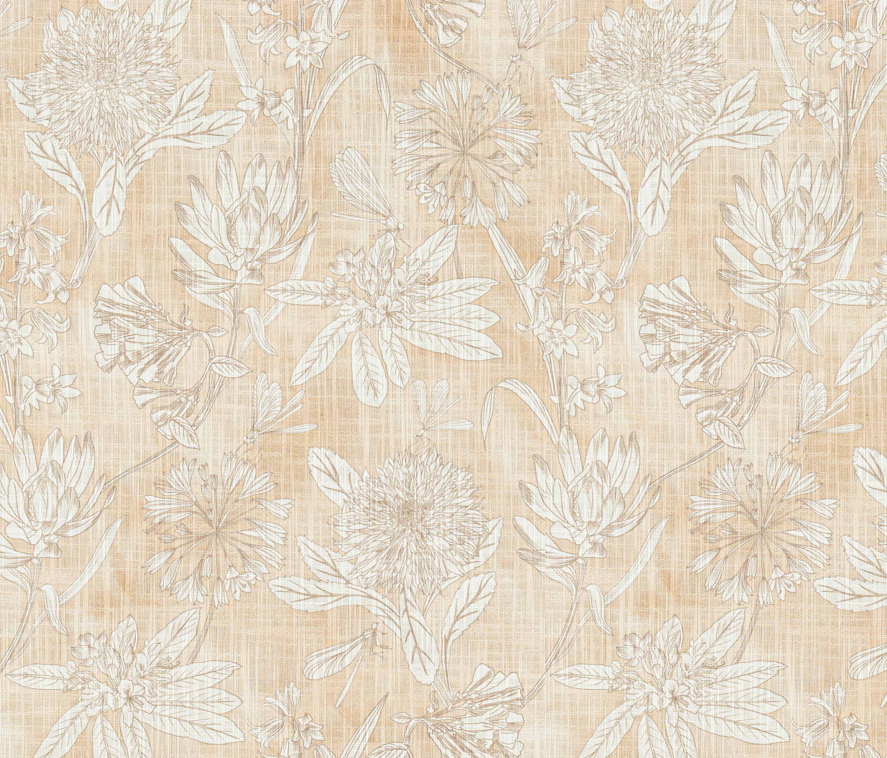 Serene Butterscotch Fabric