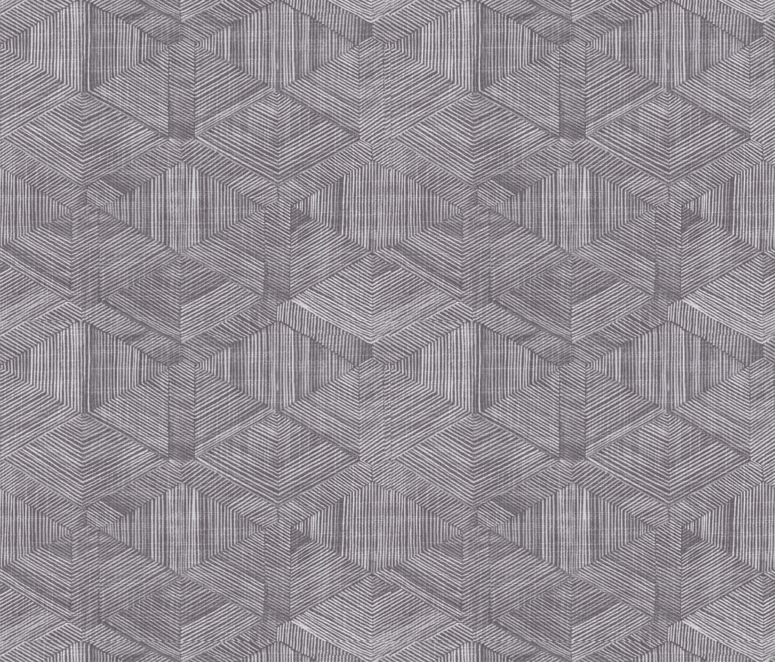 Maze Gunmetal Fabric
