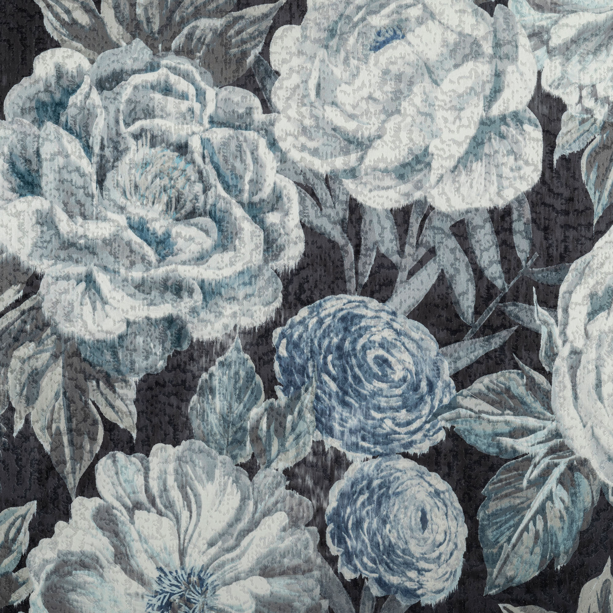 Bloom Charcoal Fabric
